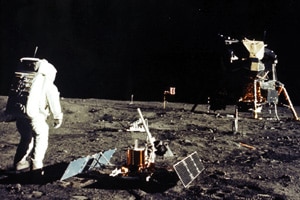Neil Armstrong Moonwalk